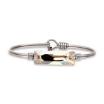 Hudson Bangle Bracelet In Champagne/Silver Tone/Regular