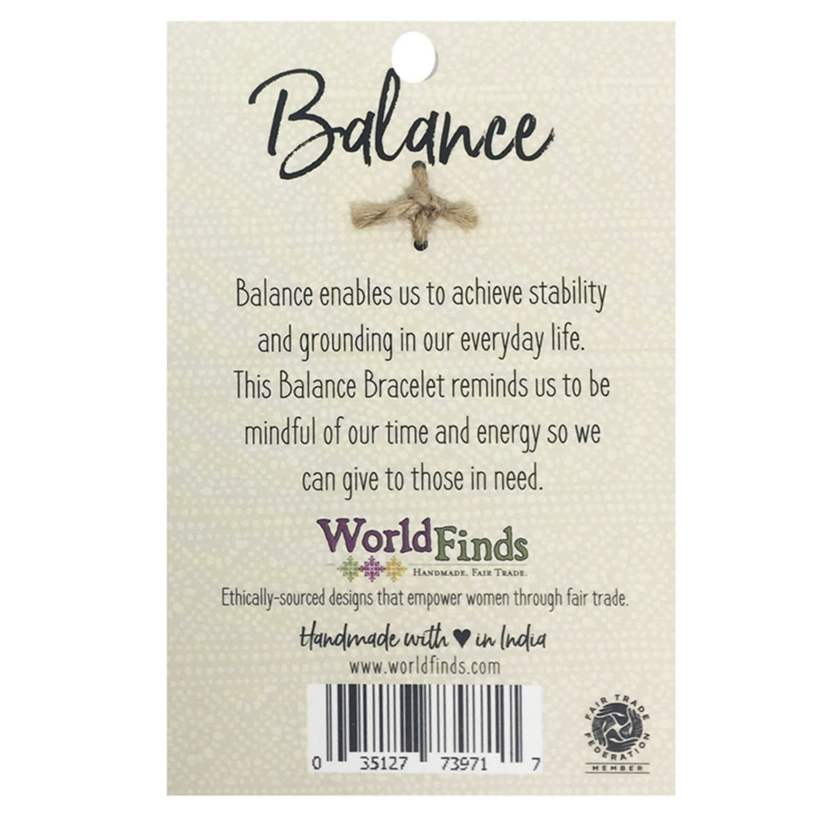 Kantha Connection Bracelet - Balance