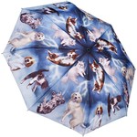 Raining Cats & Dogs Folding Umbrella