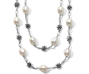 Rajasthan Jasmin Short Necklace Silver 