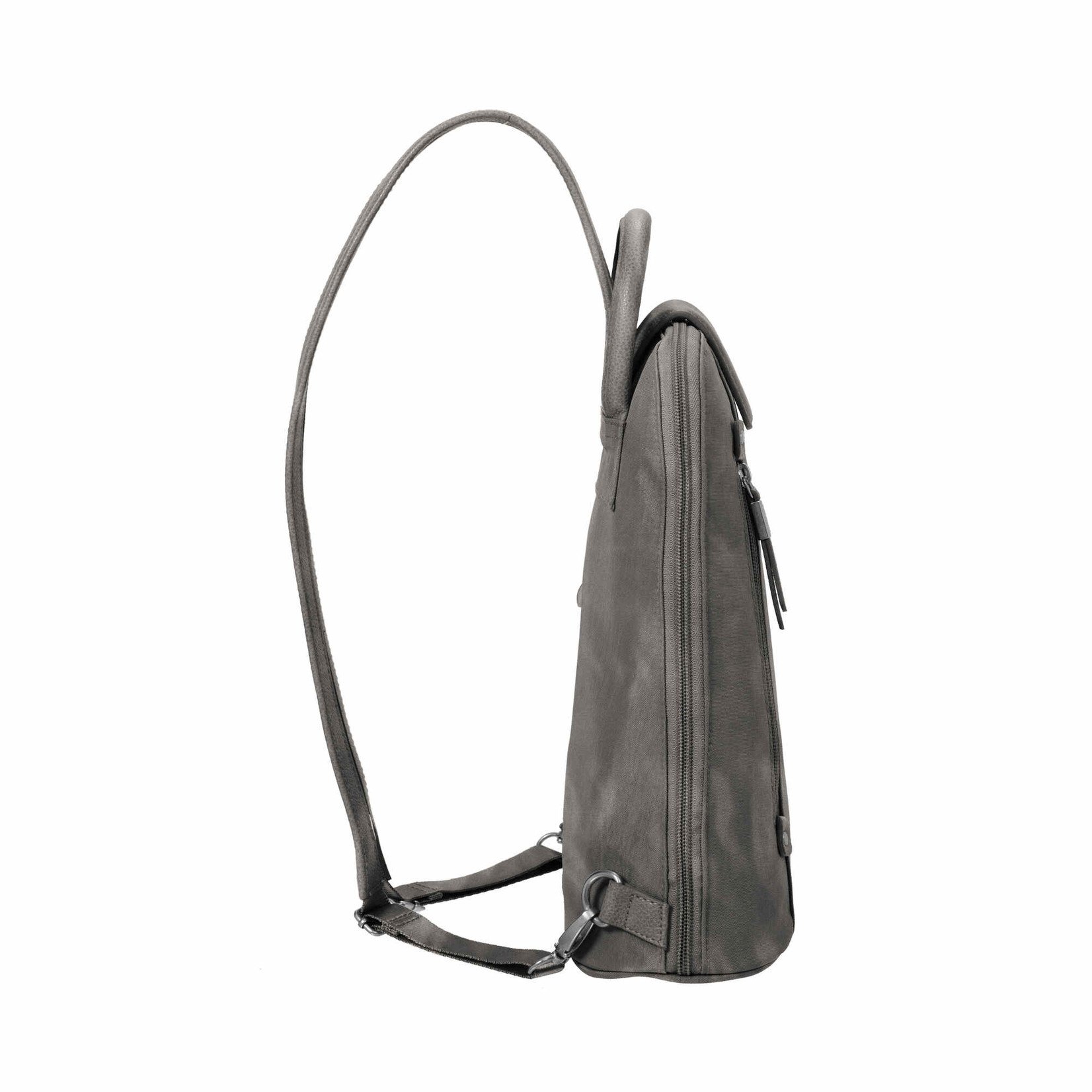 Metro Backpack with RFID Wristlet in Sterling Shimmer