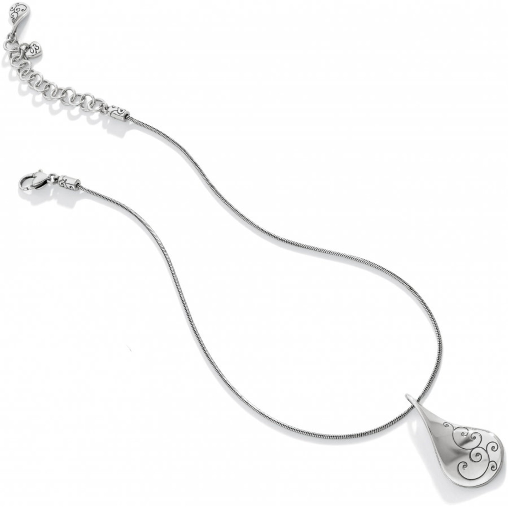 Brighton Twirl Necklace Silver