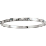 Brighton Meridian Zenith Station Bangle Silver