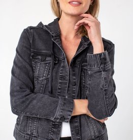 liverpool black denim jacket