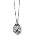 Brighton Guardian Angel Petite Necklace Silver