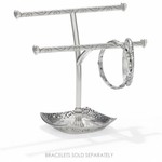 Brighton Lacie Daisy Bangle Holder; Size : Silver