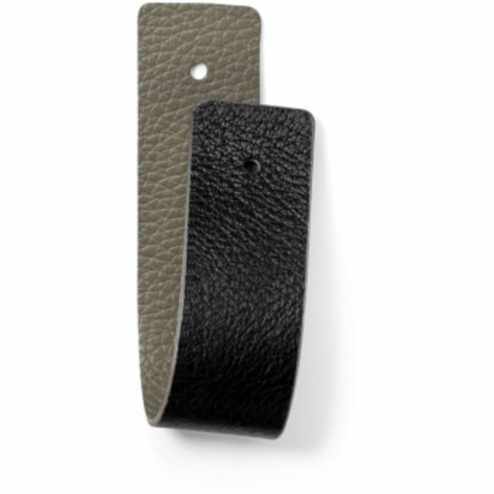 Brighton Leather for Narrow Christo Cuff in Black/Dune