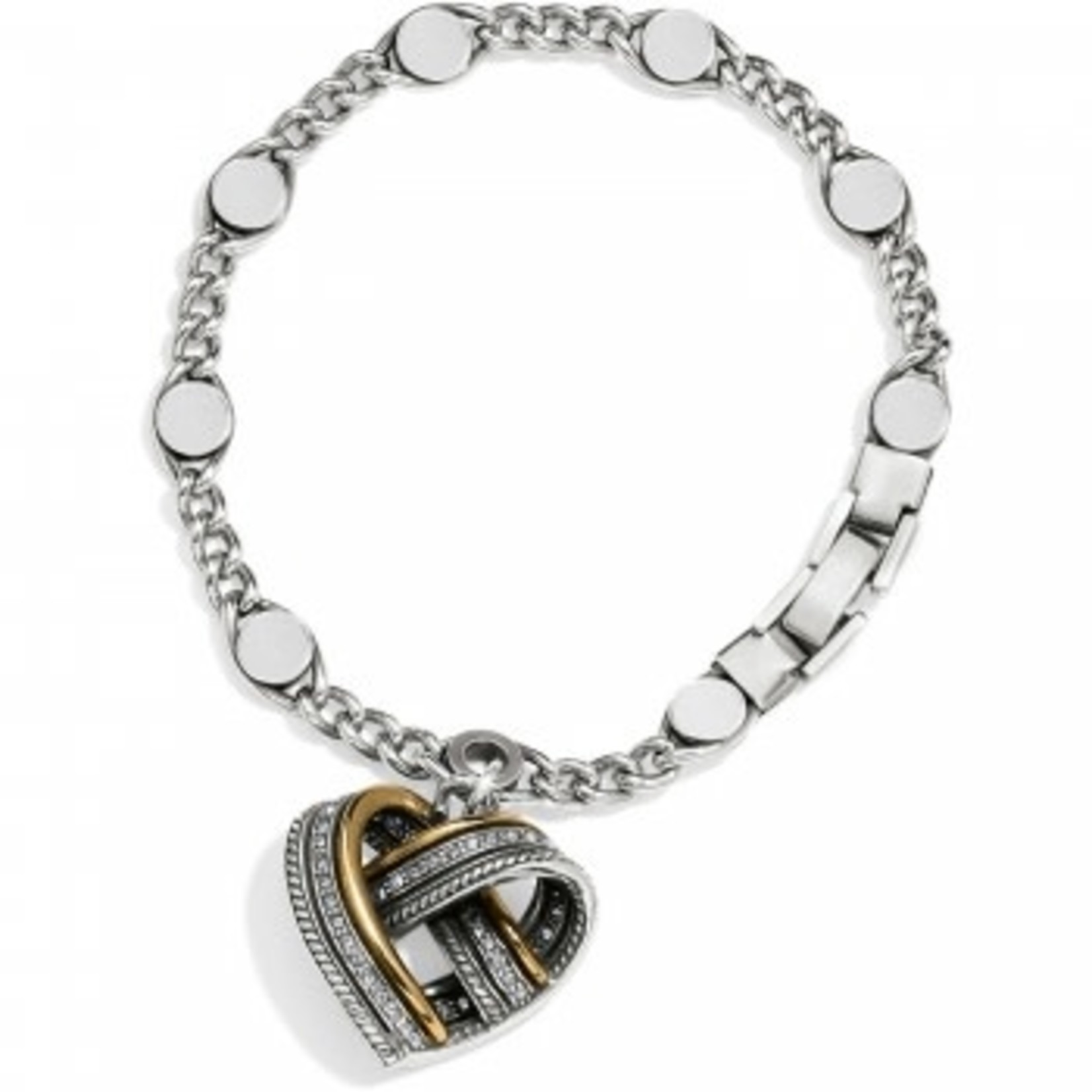 Brighton Neptune’s Rings Heart Bracelet