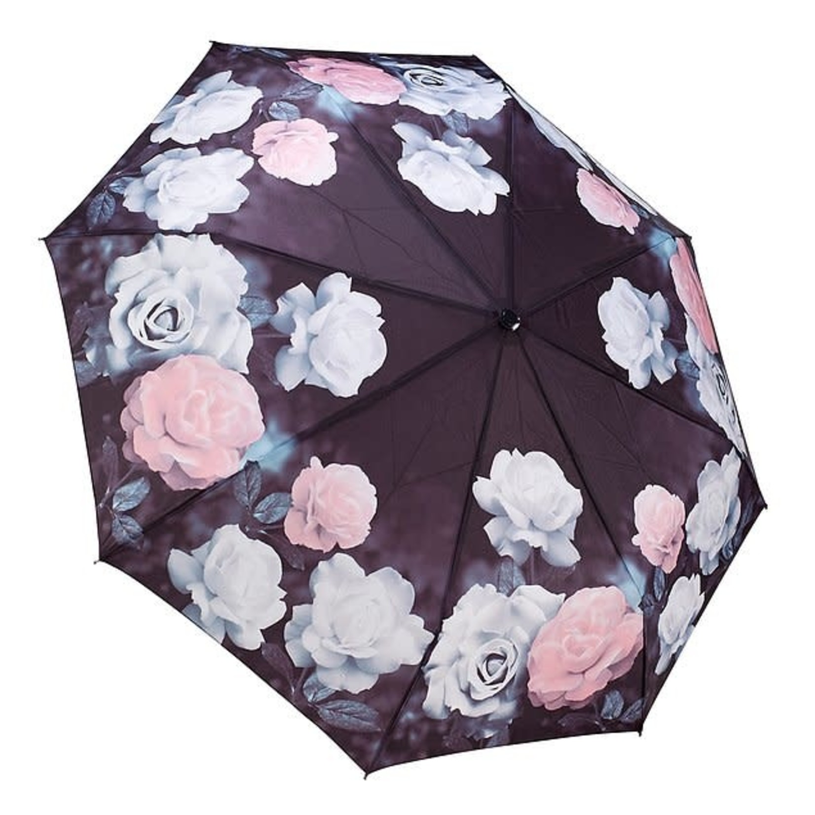 Vintage Roses Folding Umbrella