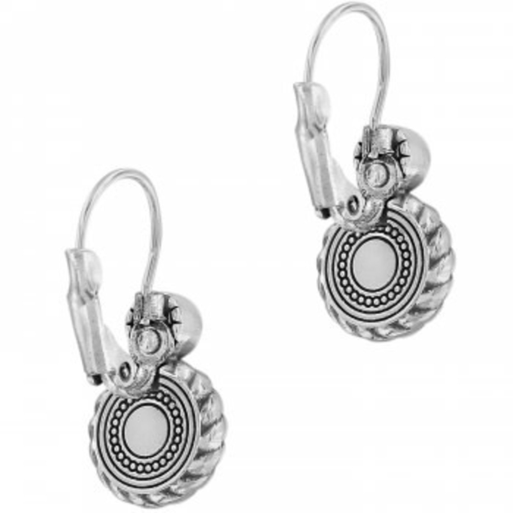 Brighton Halo Eclipse Leverback Earrings