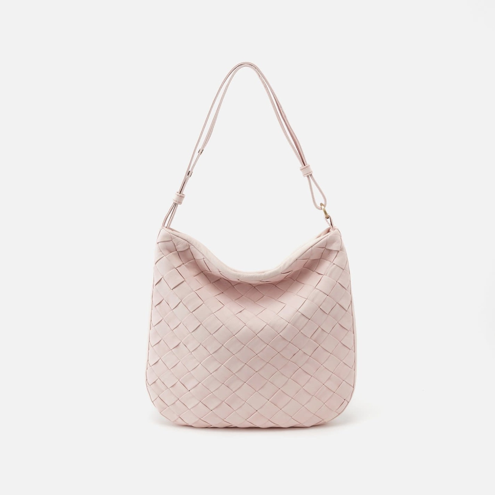 white soft leather handbag