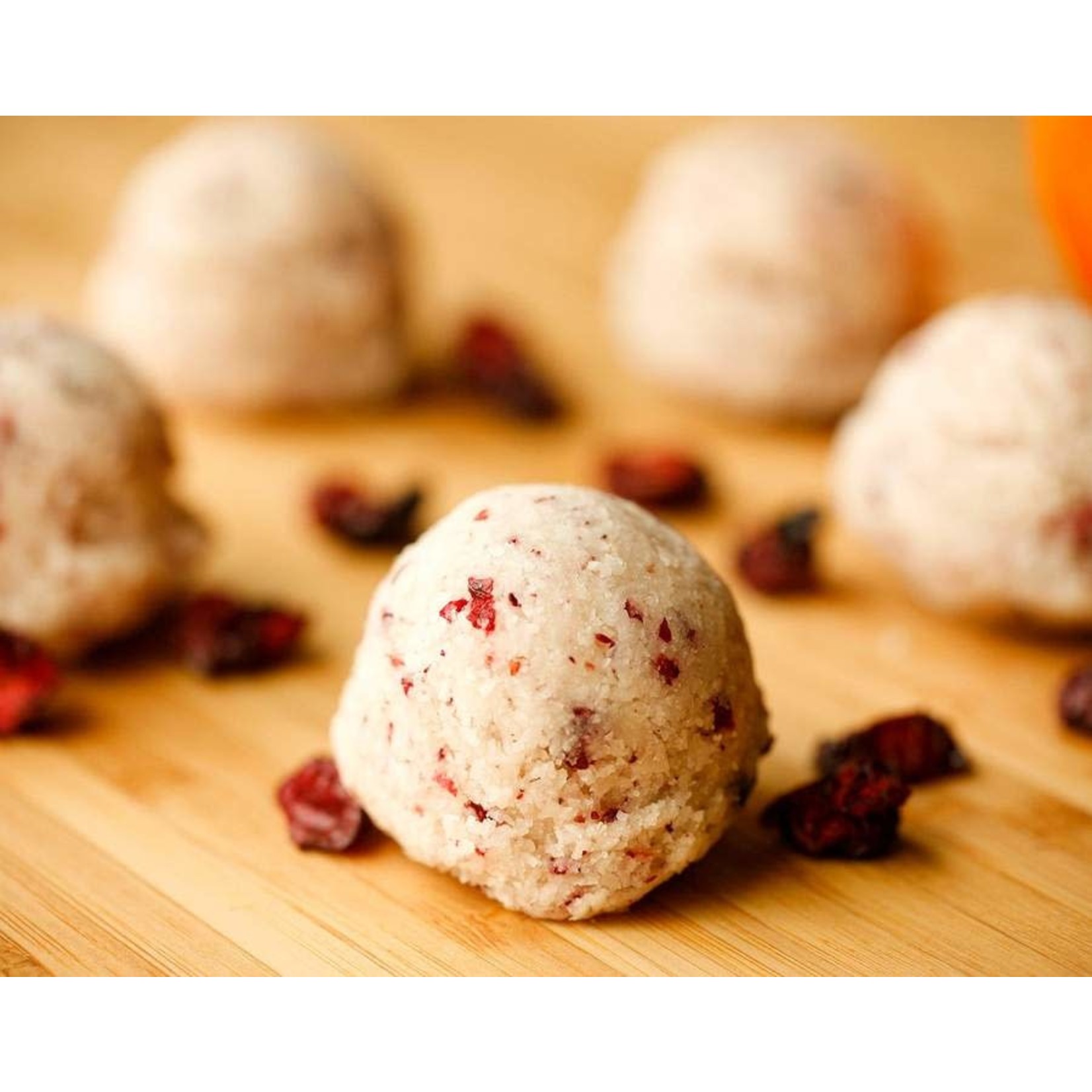 Orange Cranberry Muffin Protein Balls Snack Pack