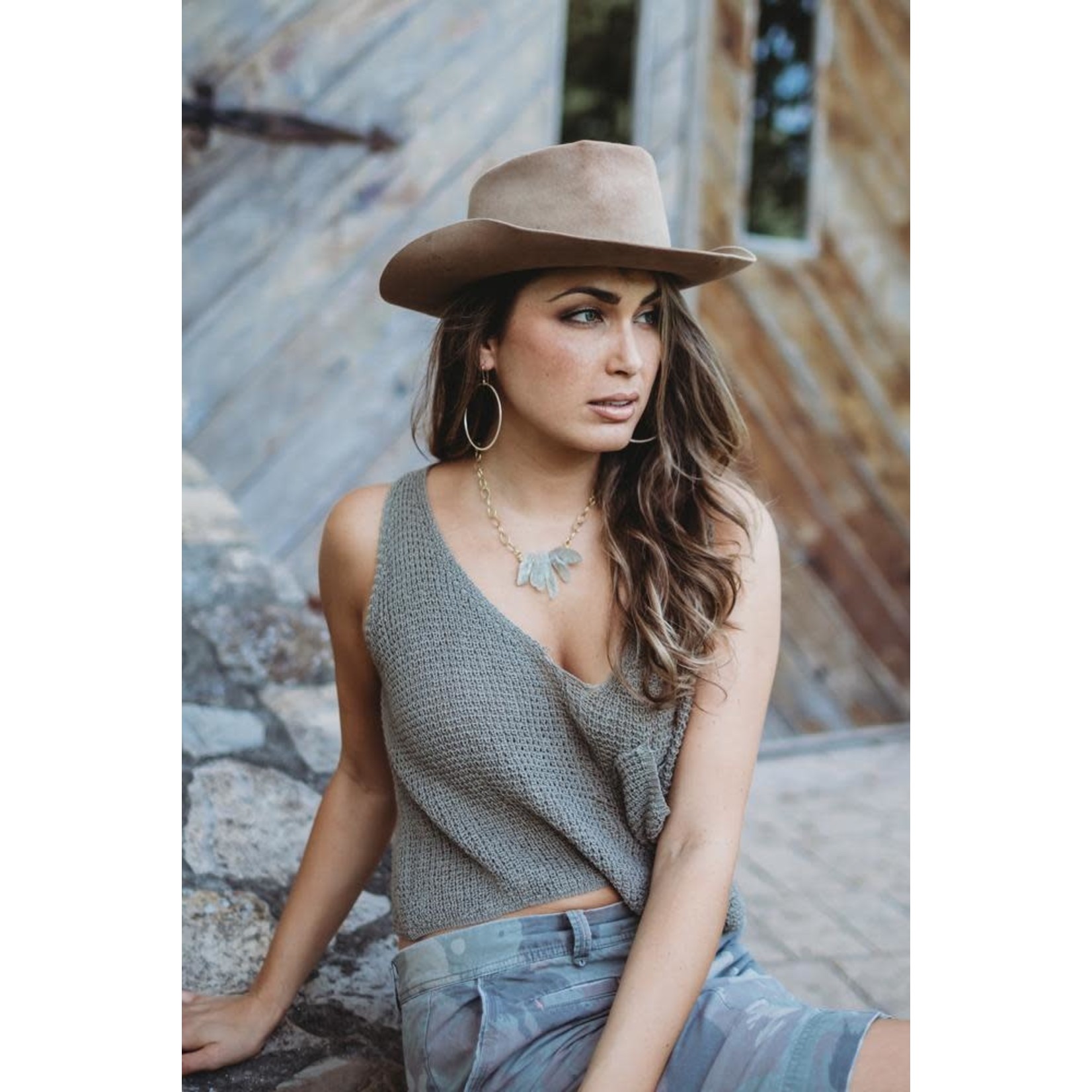 Cacey Bright Gold Necklace