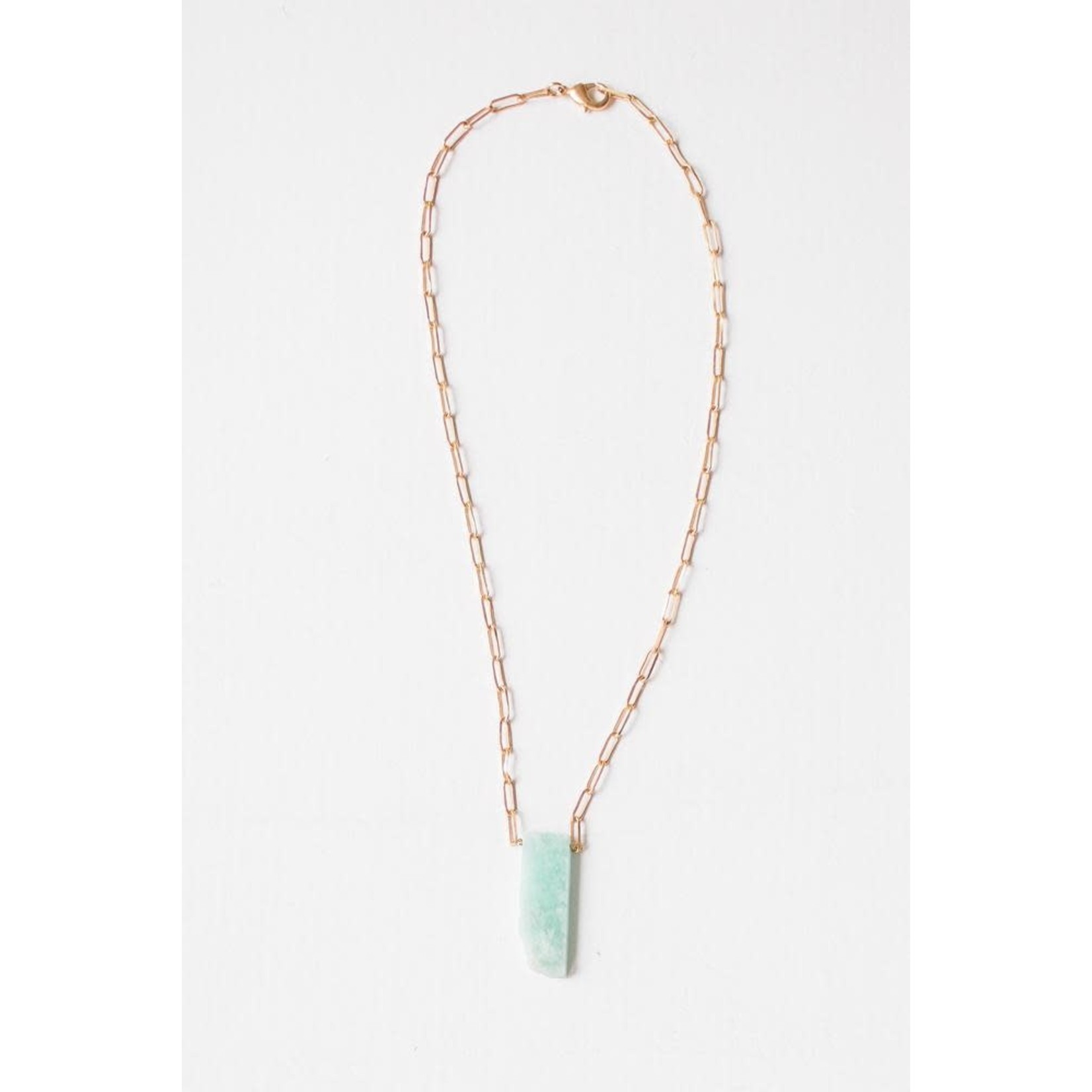 Leslie Curtis Jewelry Designs Charlotte Amazonite Necklace