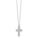 Brighton Diamond Cross Necklace