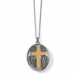 Brighton Crossroads Convertible Locket Necklace