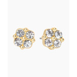 Spartina Sea La Vie Stud Earrings- Blessed/Crystal Clover