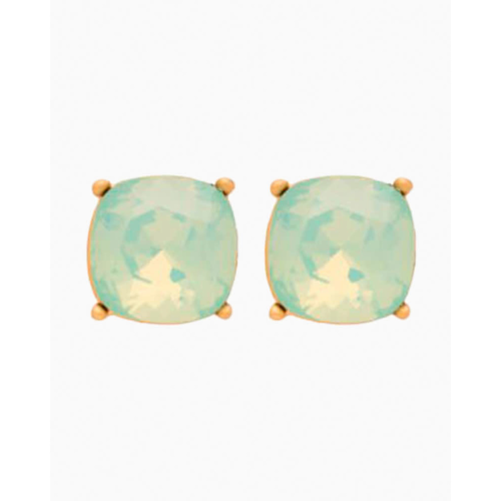 Spartina Sea La Vie Stud Earrings - Happy/Sea Green