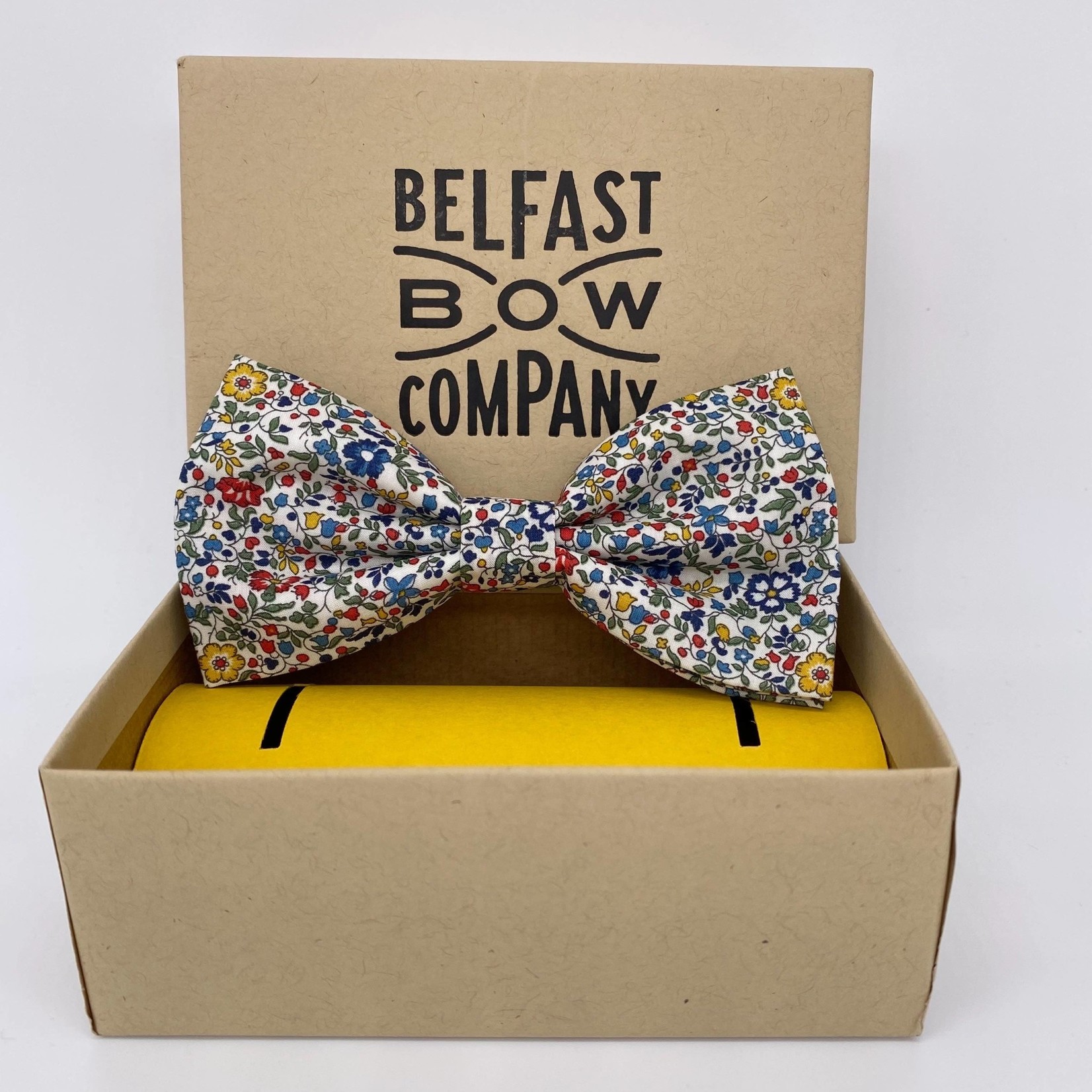 Belfast Bow Company Bow Tie in Liberty of London Multi Ditsy Floral