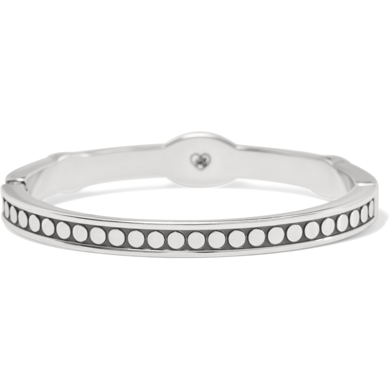 Brighton Pebble Dot Dream Hinged Bangle - Silver-Turquoise