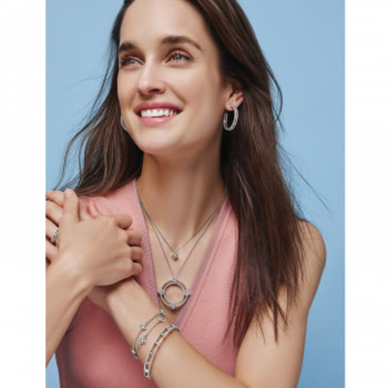 Brighton Illumina Diamond Soft Bracelet - Silver