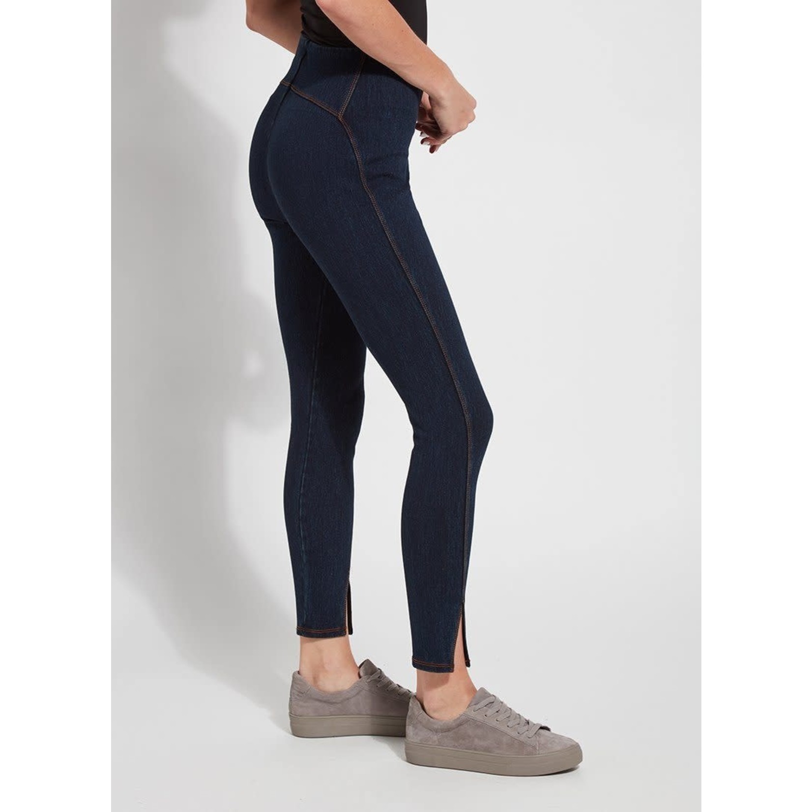 Kara Split Legging in Indigo