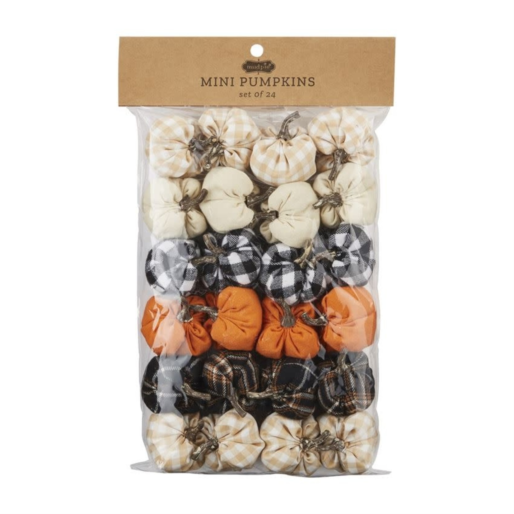 Mini Pumpkins - Bagged Set of 24