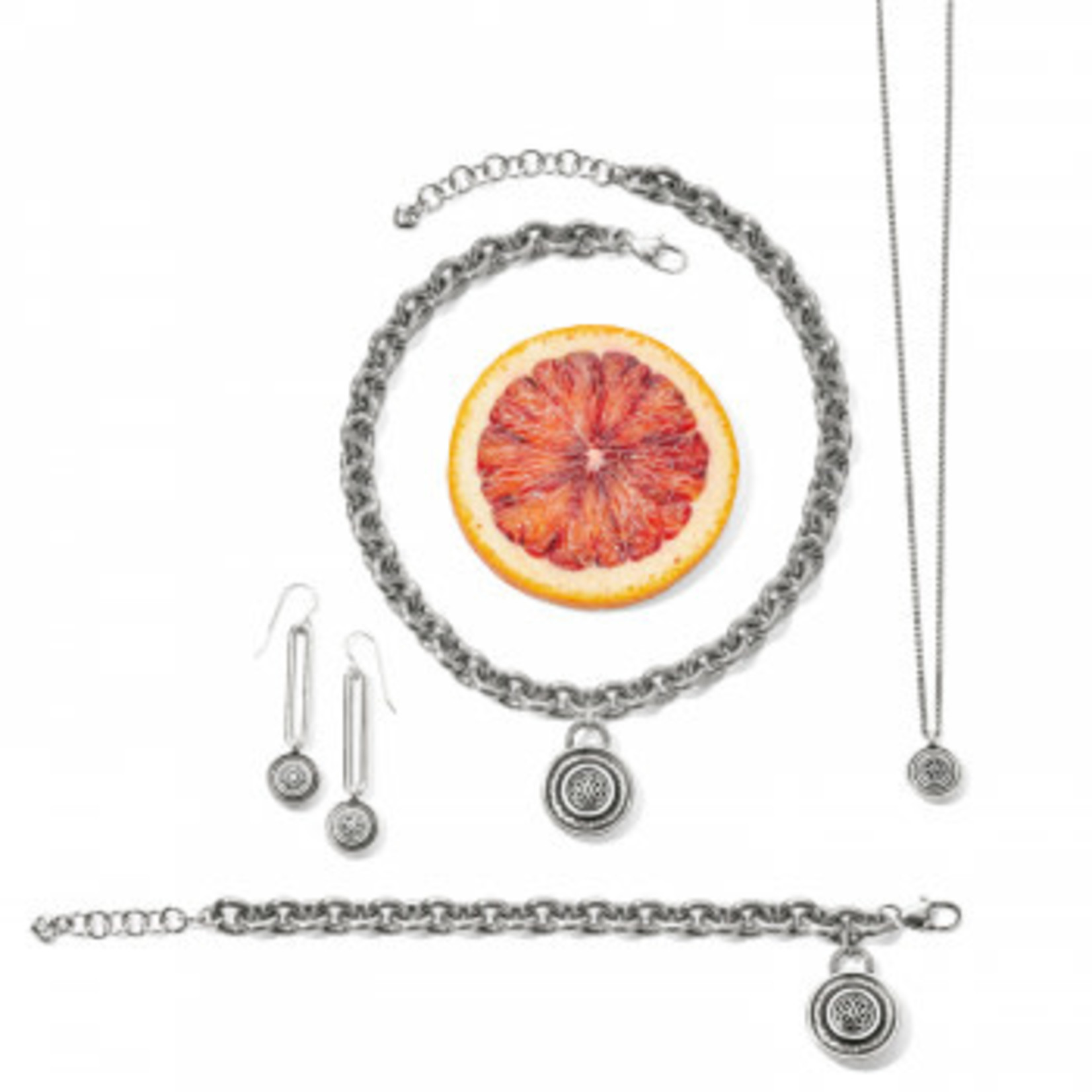 Brighton Ferrara Disc Petite Necklace
