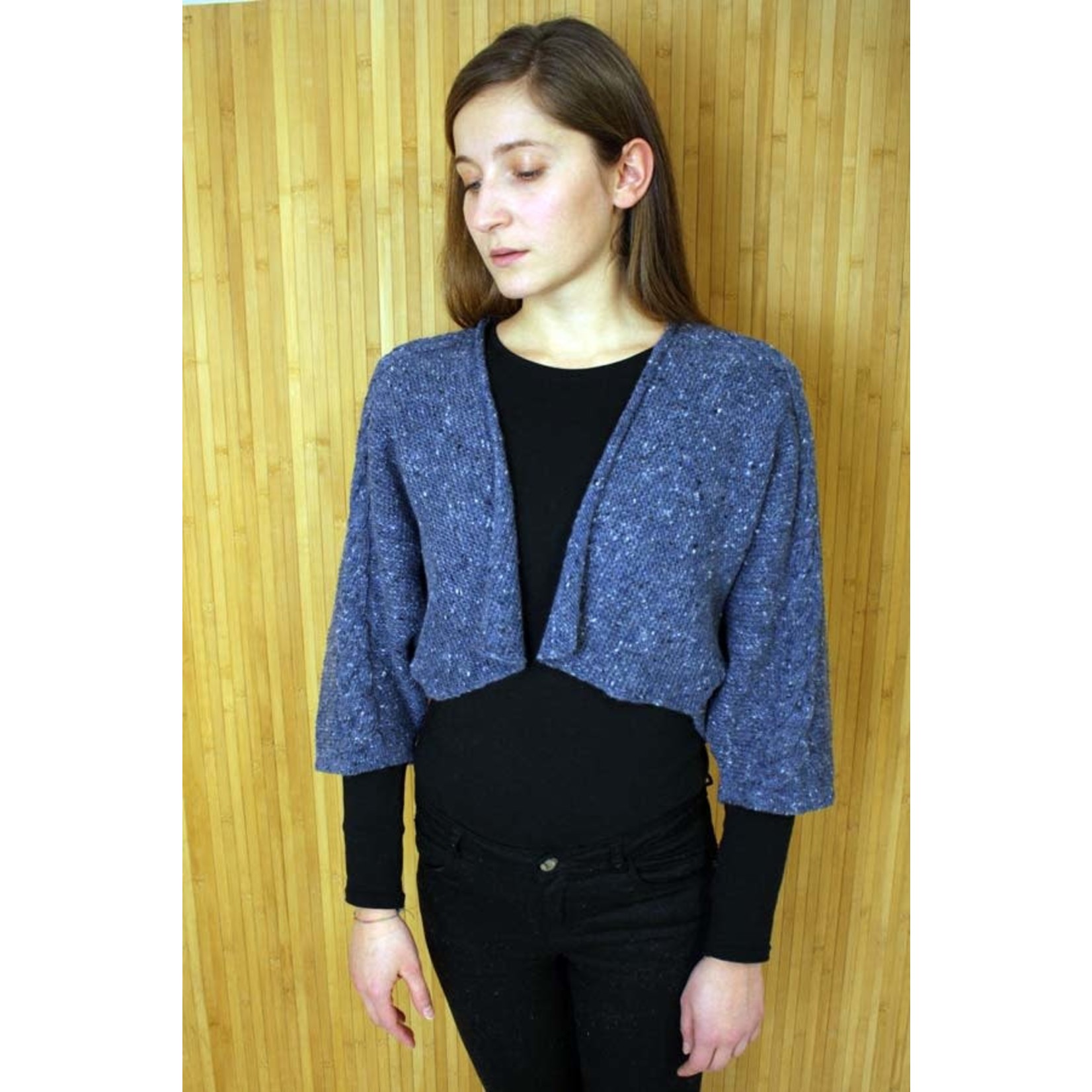Bill Baber Islay One Size Jacket in Denim(Finn)