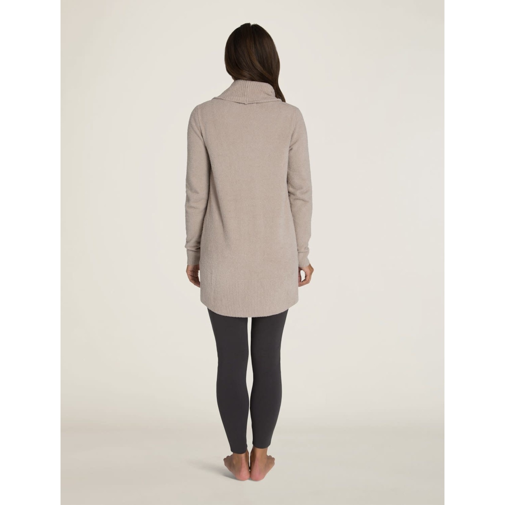 Barefoot Dreams CozyChic Lite Circle Cardi in Taupe