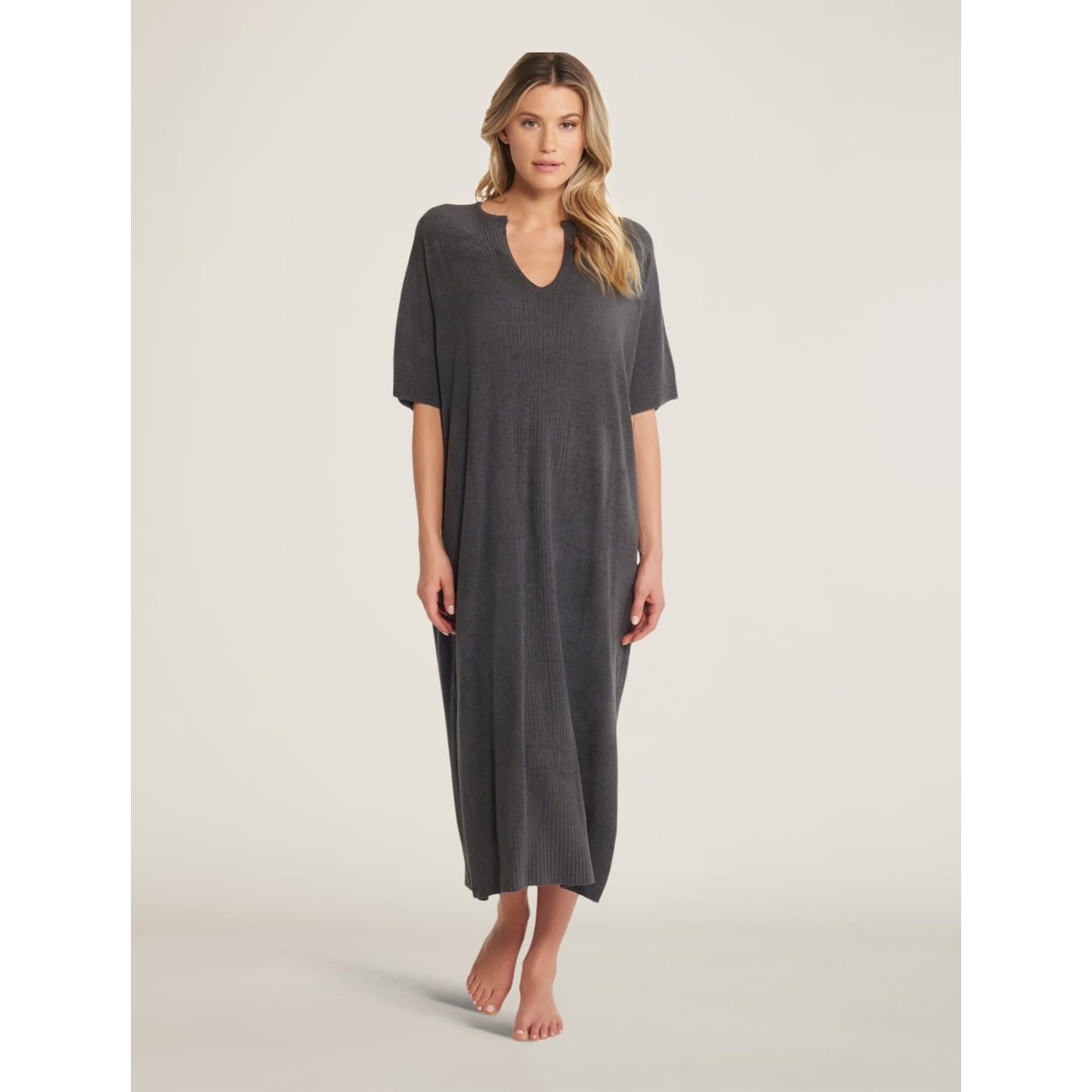 Barefoot Dreams CozyChic Ultra Lite Caftan in Carbon OS