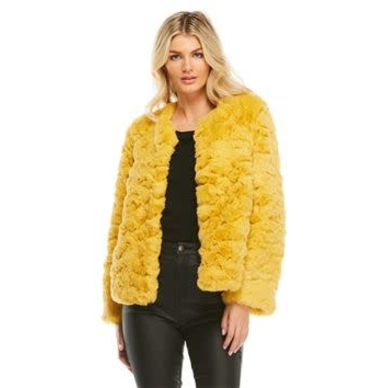 Fabulous Furs The Upside Jacket in Canary