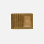 HOBO Euro Slide Leather Card Holder in Metallic Shimmer