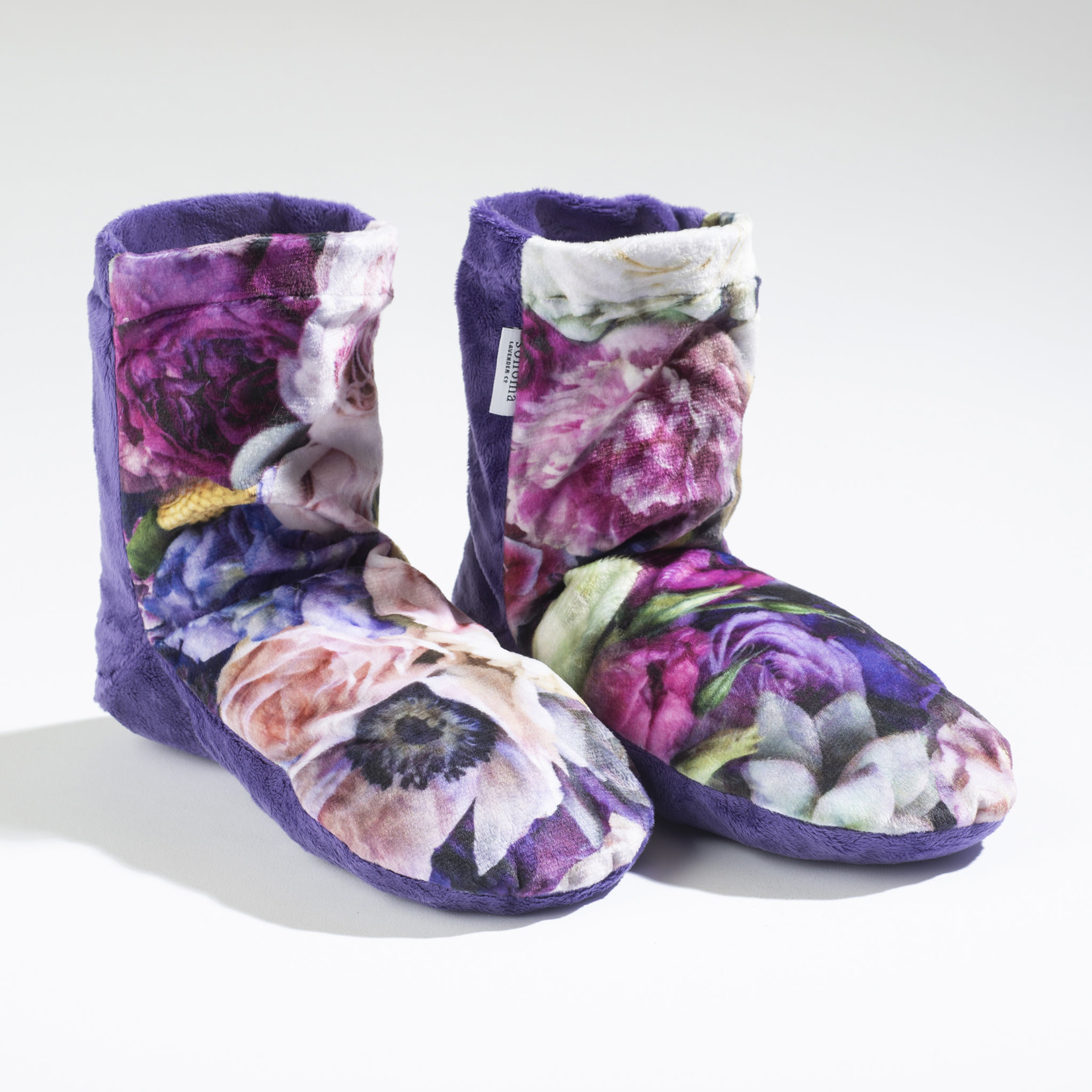 Sonoma Lavender Lavender Booties in Peony Bouquet