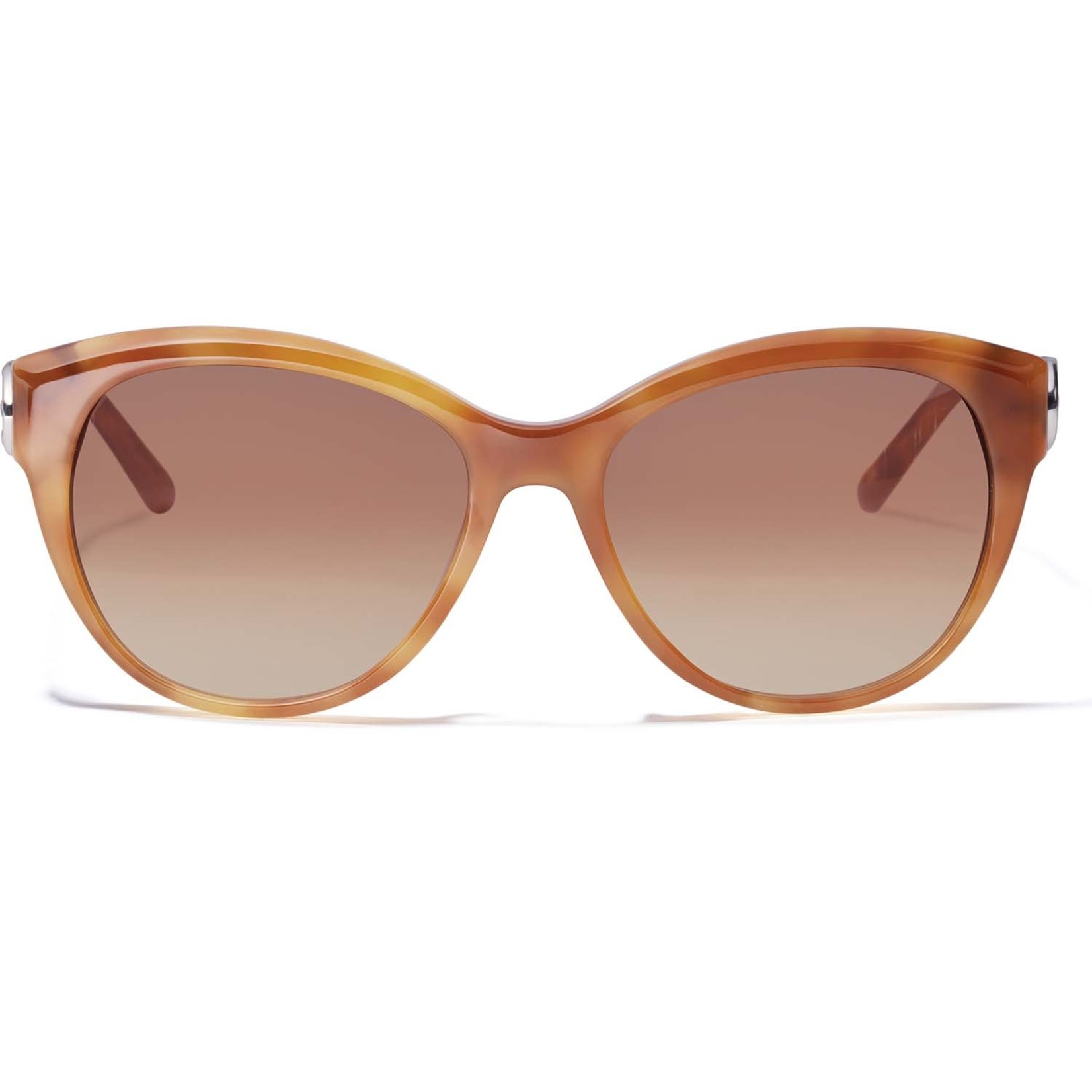 Brighton Interlok Braide Sunglasses in Amber