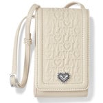 Brighton Deeply In Love Phone Organizer in White