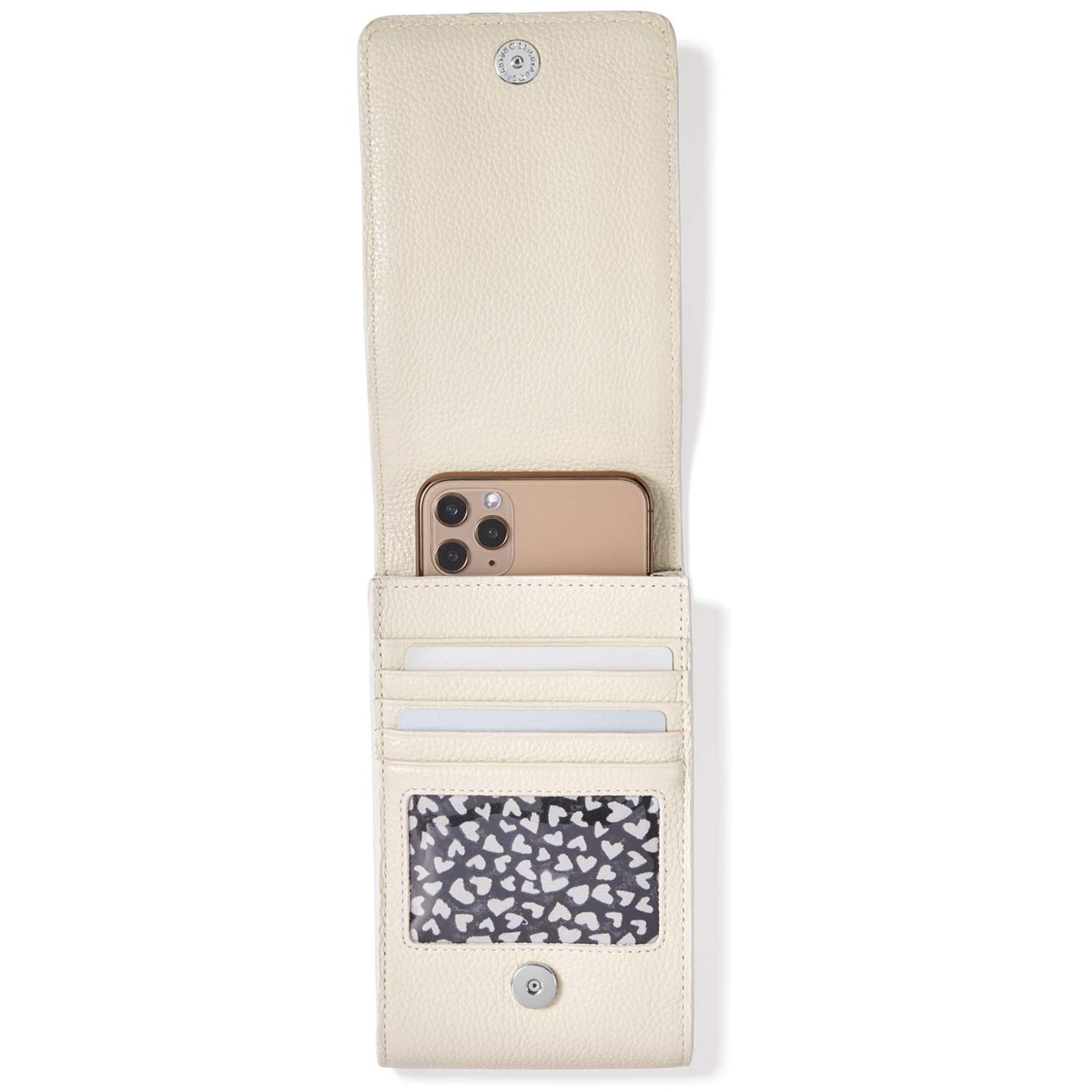 Brighton Deeply In Love Phone Organizer in White