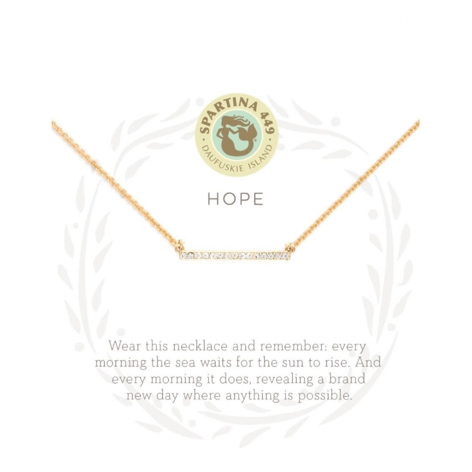 Spartina Sea La Vie Necklace 18" Hope/Horizon