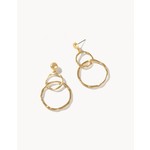 Spartina Gold Ring Toss Earrings