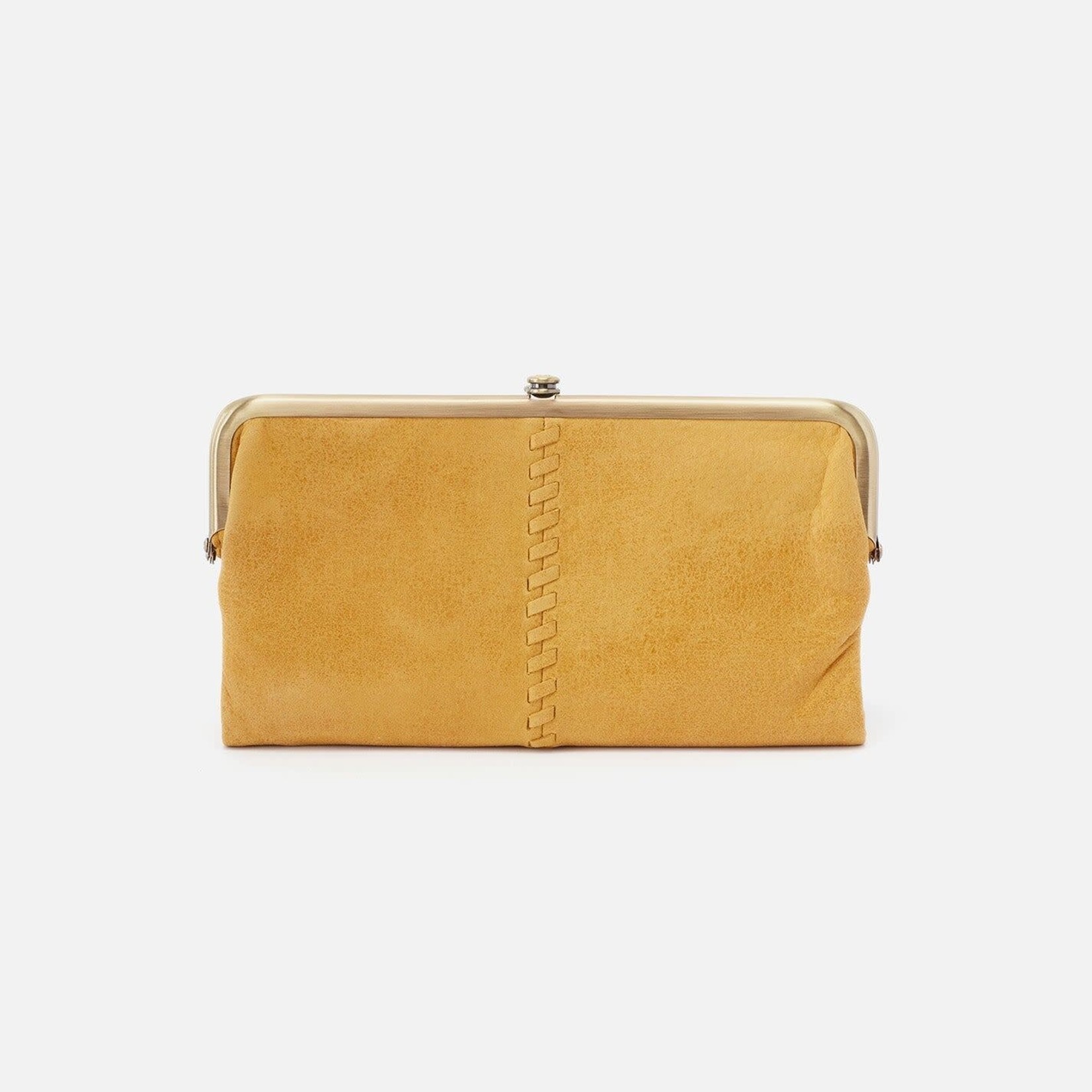 HOBO Lauren Honeycomb Buffed Hide Leather Wallet