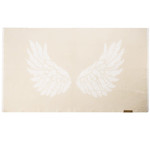 BIG LOViE Dream WINGS Throw in Big Ivory 48x72