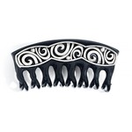 Brighton London Groove Large Hair Clip in Black