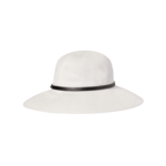 Leslie Wide Brim Hat in Off-White