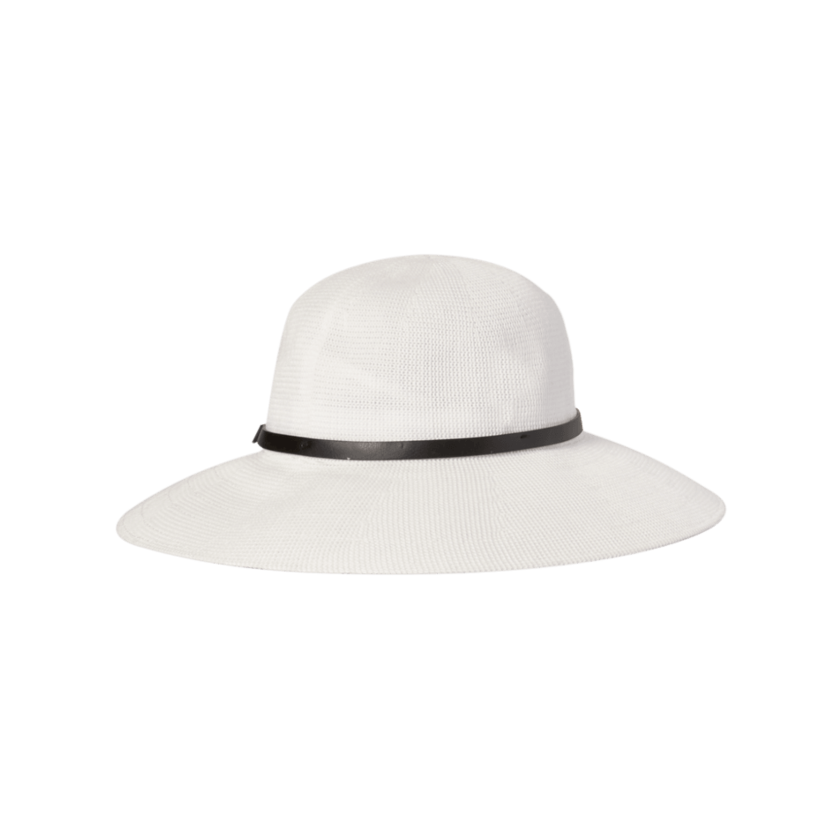 Leslie Wide Brim Hat in Off-White