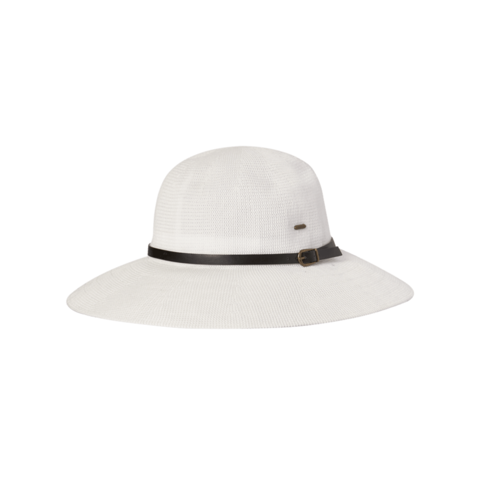 Leslie Wide Brim Hat in Off-White