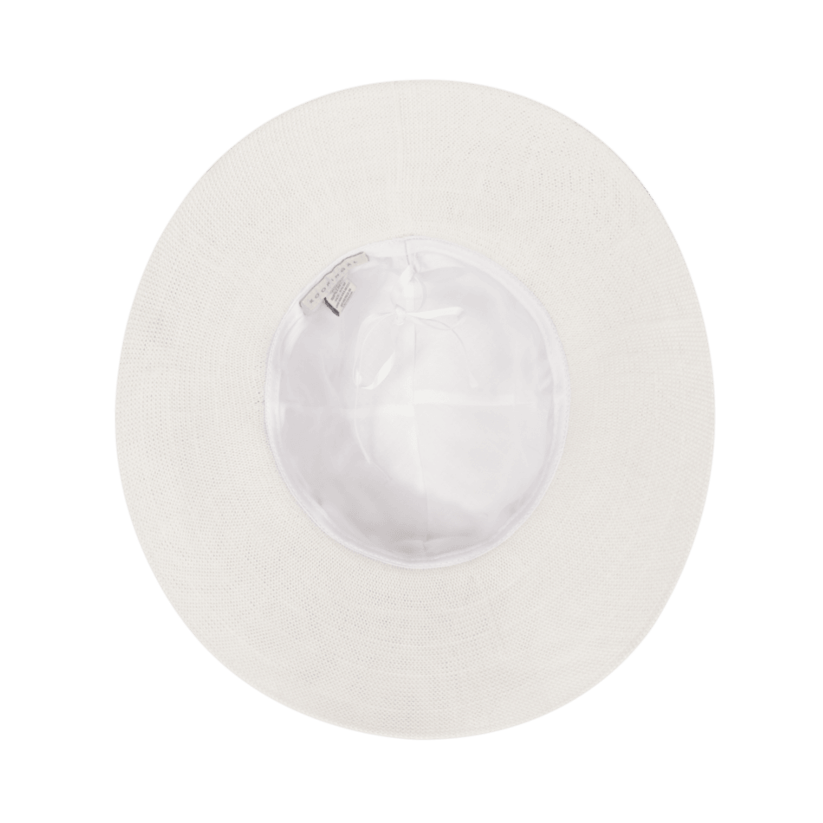 Leslie Wide Brim Hat in Off-White