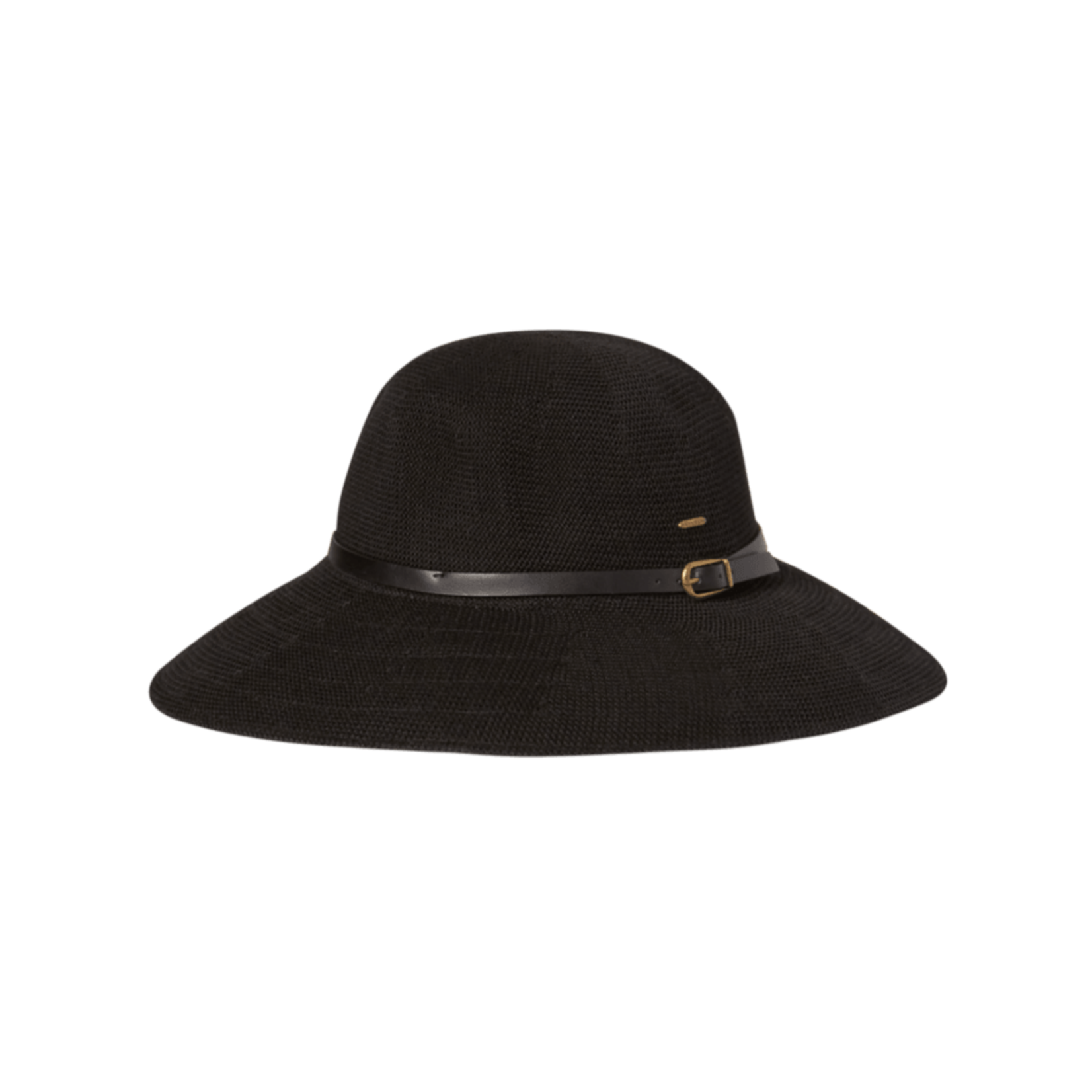 Leslie Wide Brim Hat in Black