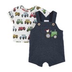 Tractor Overall Set 3-6 mo