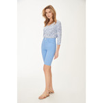 FDJ Suzanne Bermuda Pant in Provence Blue