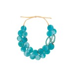 Organic Tagua Jewelry Dee Tagua Necklace in Turquoise